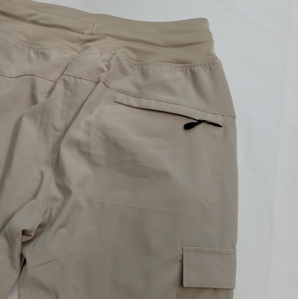 RlaGed Pants Capri Activewear Stretch UPF 50 Zippered Pockets Drawstring Small - Picture 6 of 16